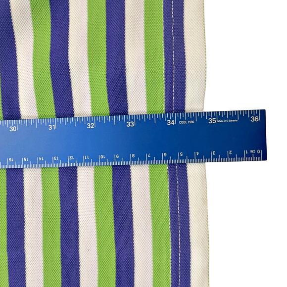 Lacoste Polo with Green and Blue Stripes - Picture 7 of 8